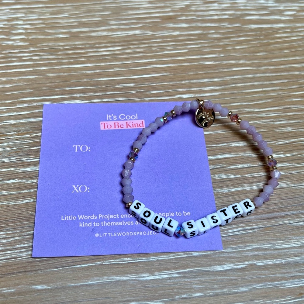 Little Words Project SOUL SISTER Bracelet